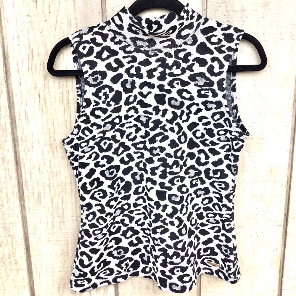 Marc New York Leopard sleeveless Top - Small